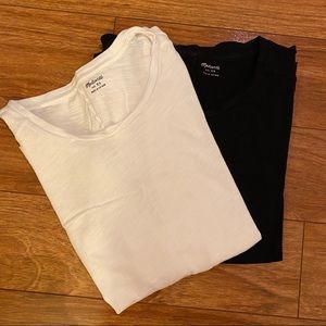 Madewell Whisper Cotton Long Sleeve Pack of 2